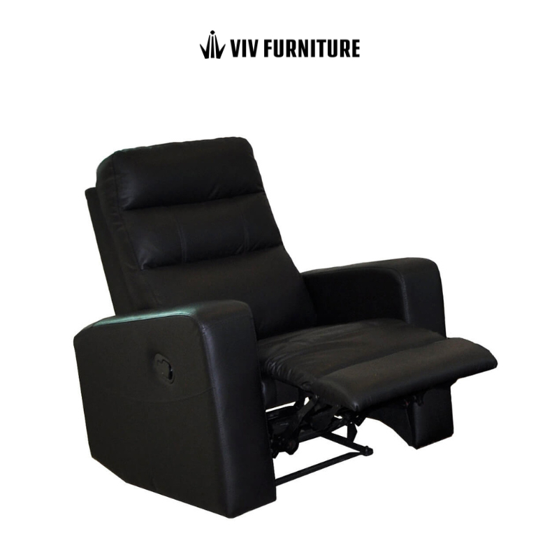 Half Leather Recliner Sofa Single Seater, 2 Seater & 3 Seater Many Colours Enna Shopee