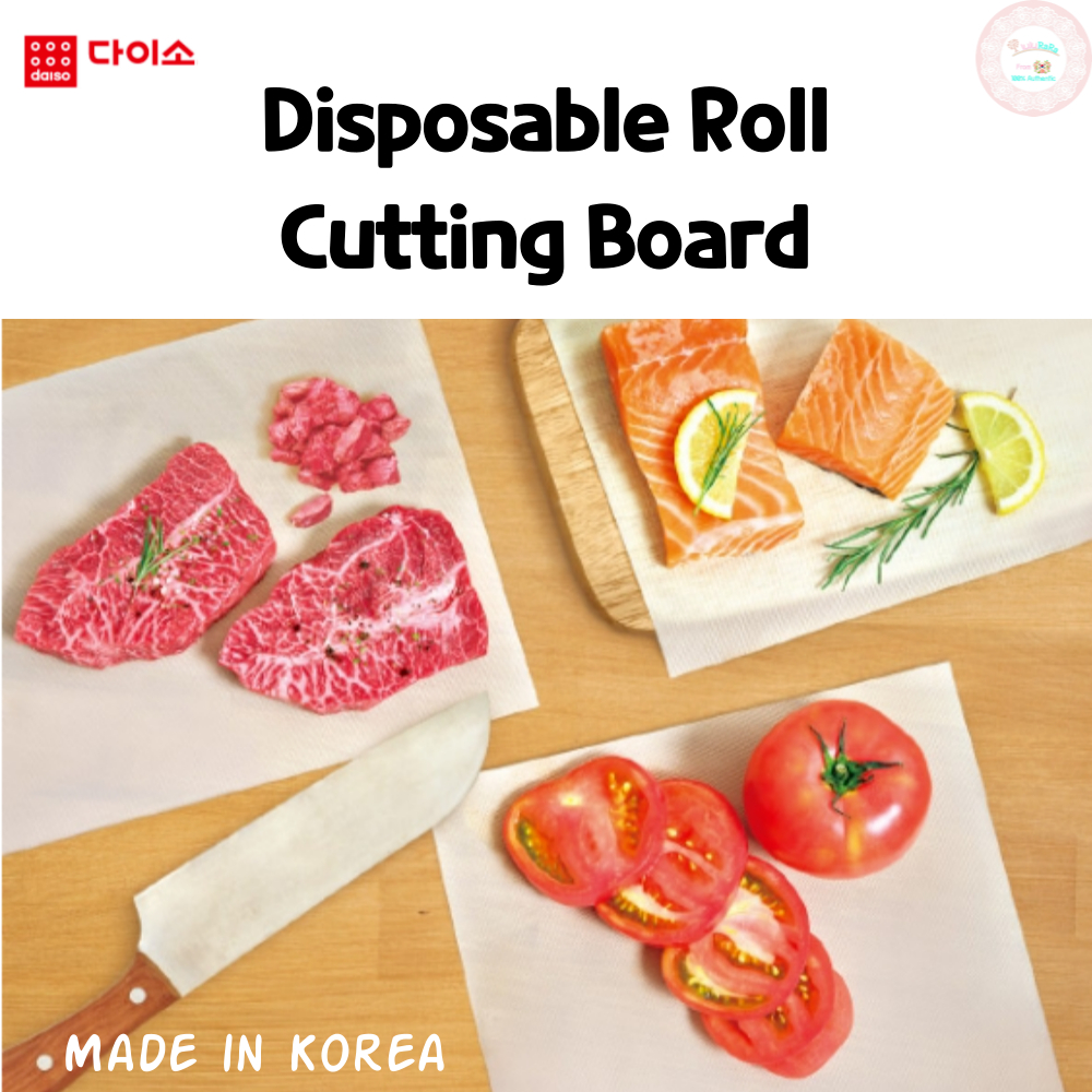 Daiso Korea Disposable Roll Cutting Board Camping Cutting Board