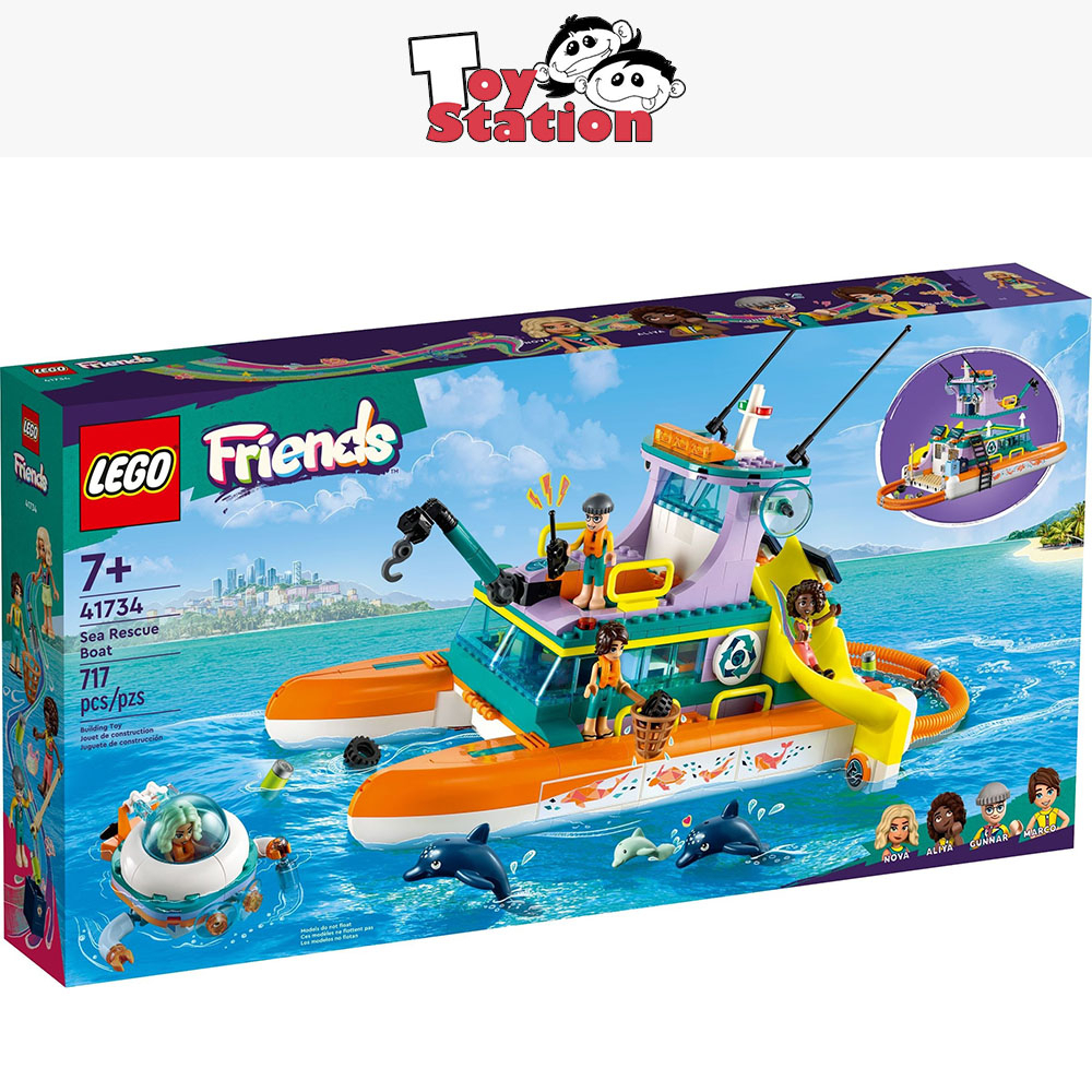 LEGO 41734 Sea Rescue Boat main image 1