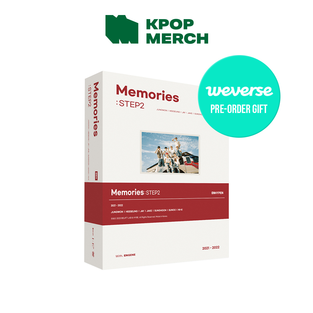 Weverse POB) ENHYPEN - Memories : Step 2 _ DVD / Digital Code