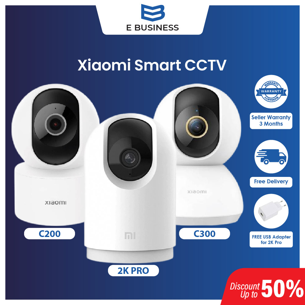 🇸🇬 Ebusiness 🔥9.9🔥Original Xiaomi Mijia CCTV C200/C300 Wireless Home ...