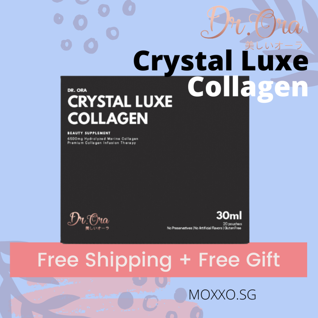 [GSS SALE] Dr. Ora Crystal Luxe 6,500mg Collagen (30ml x 20 pouches) Free Gifts + Free Courier