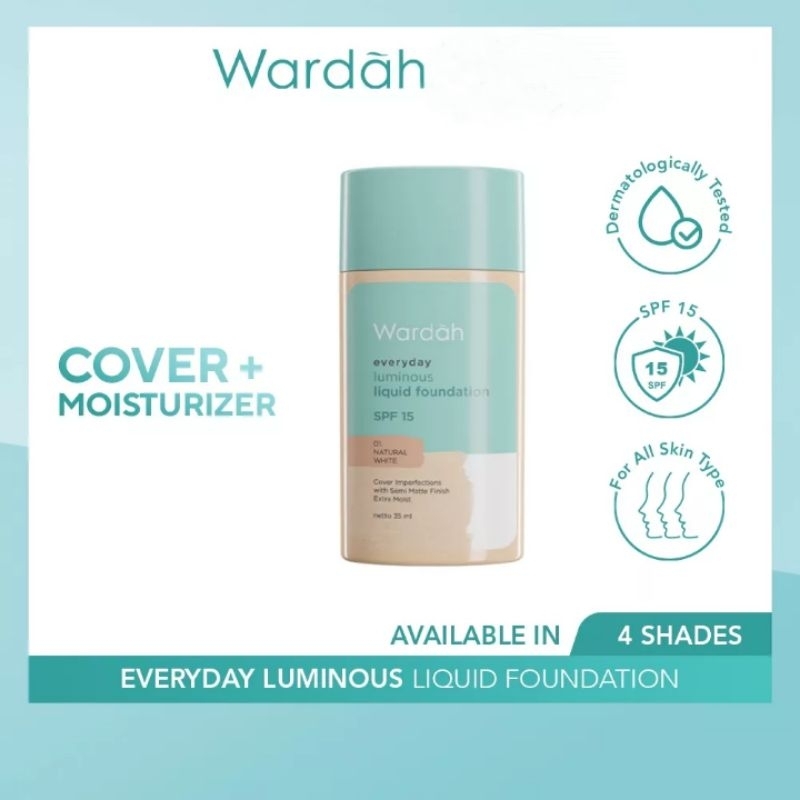 Wardah luminous store liquid foundation