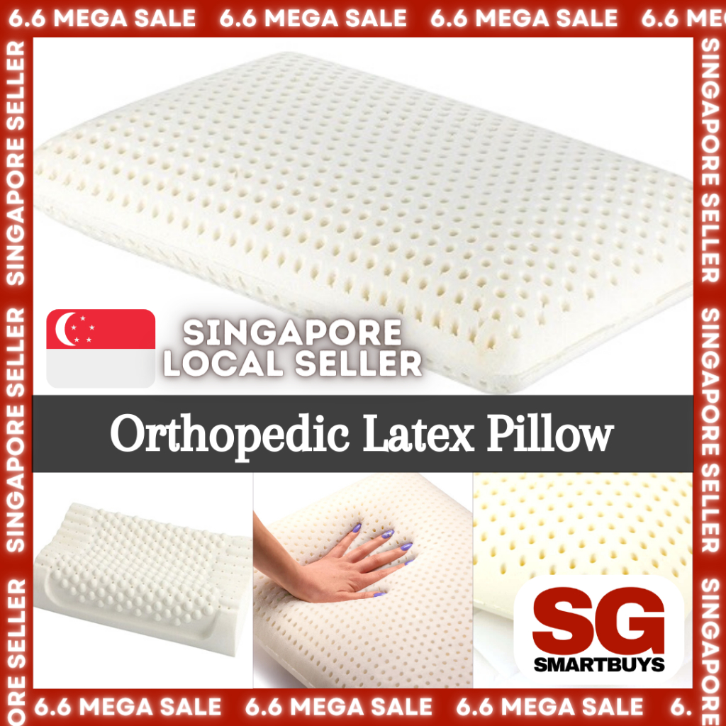 NATURAL LATEX COLLECTION ★ PURE LATEX ORTHOPEDIC PILLOWS ★ Shopee