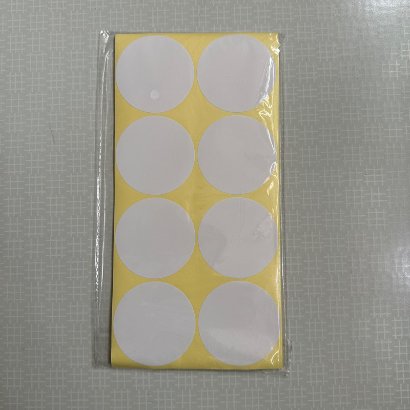 [SG Seller] 50mm Round Sticker Label Dot Sticker Colourful Paper ...