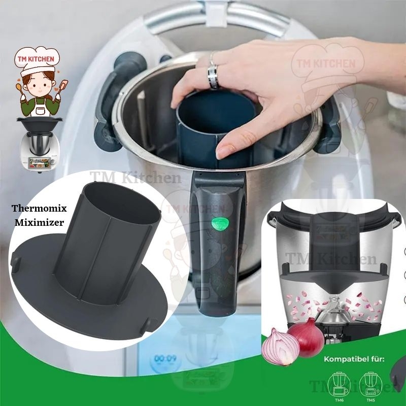 Thermomix TM5 TM6 Miximizer Anti Splash Guard Mixing Bowl Reducer Cylinder Mixer Efficient