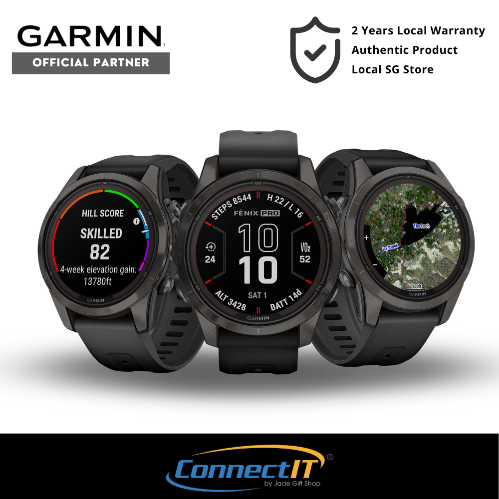 Garmin Fenix 7 Pro Premium Smartwatch with Outdoor Recreation features