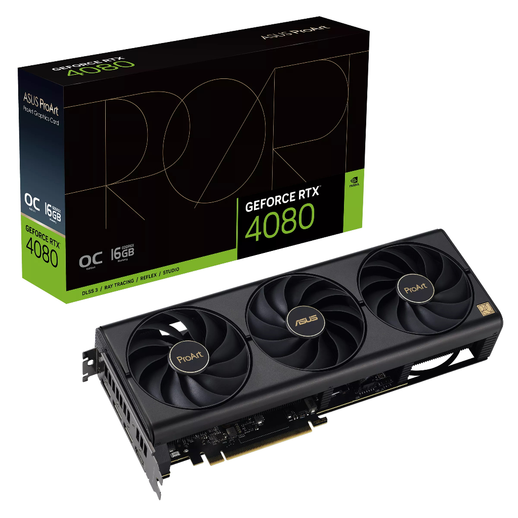 (ALLSTARS : GPU PROMO) ASUS ProArt RTX 4080 OC 16GB PCI-Express x16 ...