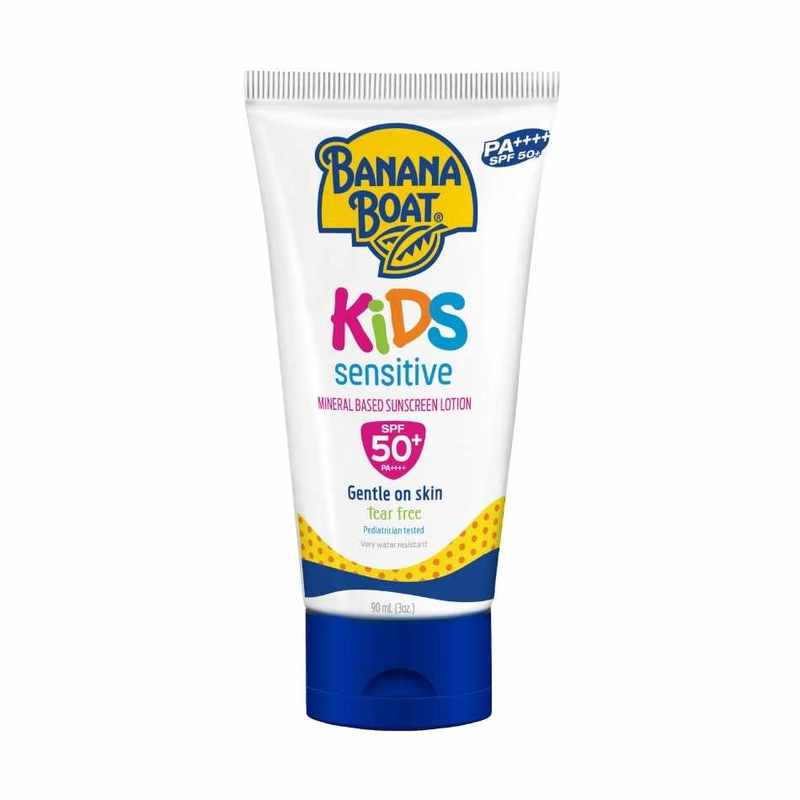 Banana Boat Sport Sensitive Sunscreen Lotion SPF50 90ml Shopee Singapore