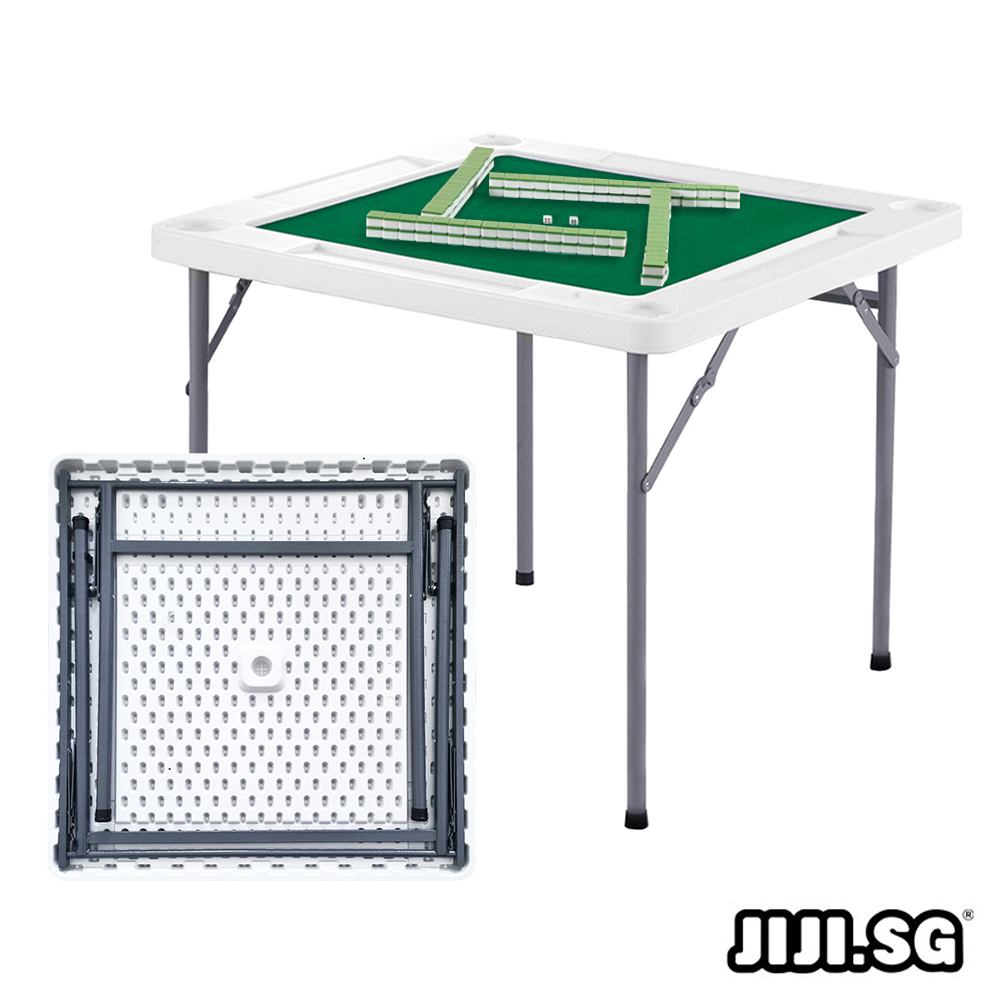 (JIJI SG) HDPE Foldable Mahjong Table Portable Table / Mahjong Table