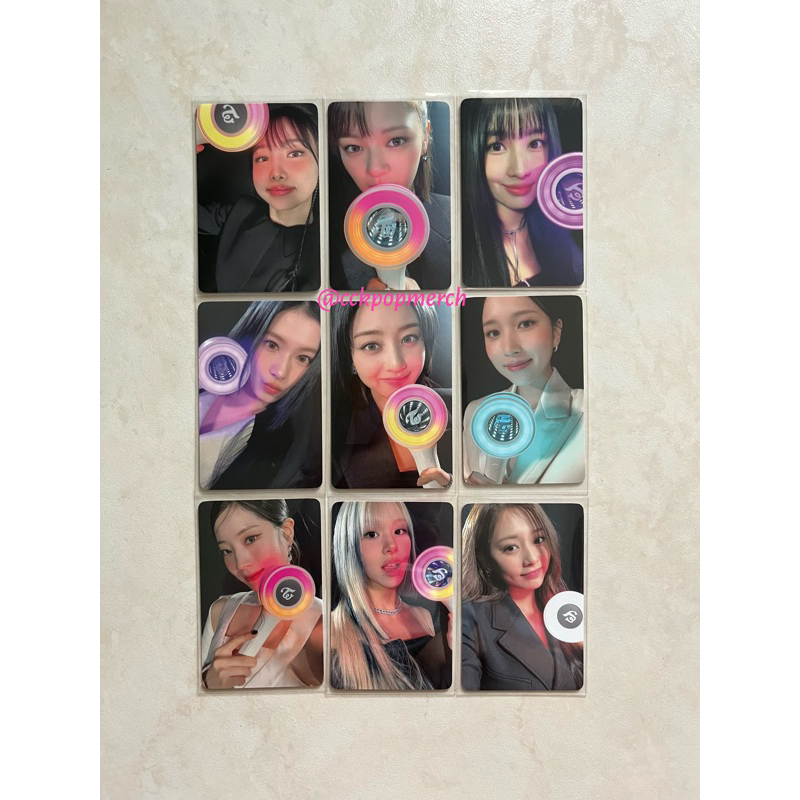 Sg Instock Twice Candybong Lightstick Withmuu Pob Pc Nayeon Jeongyeon Momo Sana Jihyo Mina