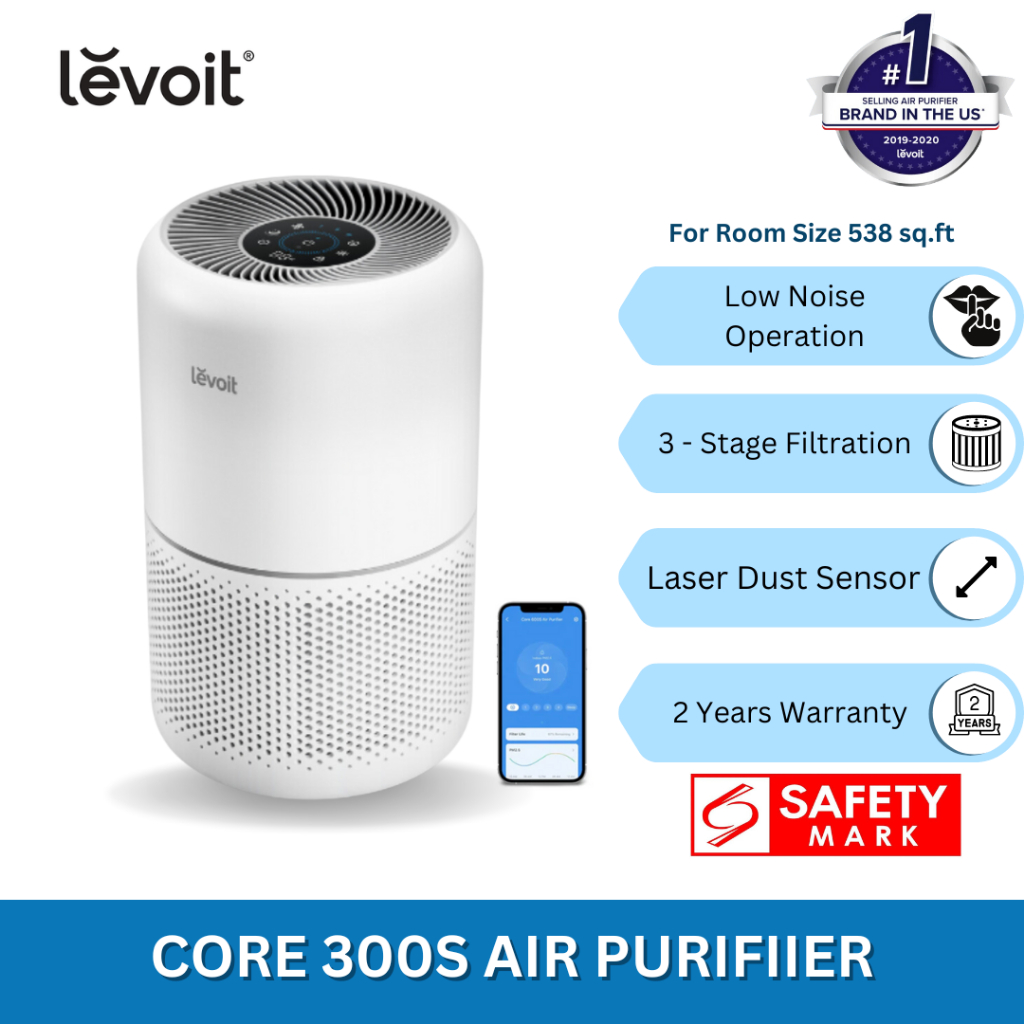 Levoit smart wifi on sale air purifier app