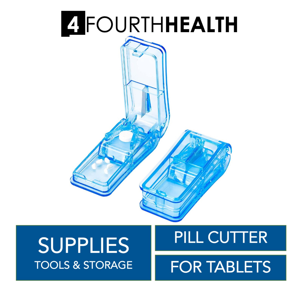 Portable Pill Cutter Tablet Cutter Medicine Case Pill Box Shopee