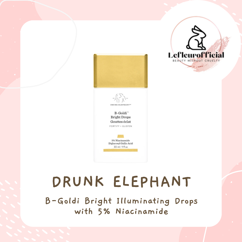 Drunk Elephant B-Goldi Bright Illuminating Drops With 5% Niacinamide ...