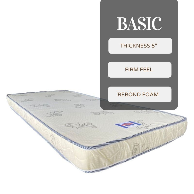 VHIVE Rebonded Ortho Foam/Duralastic/Miracoil/Pocket Spring Mattress ...