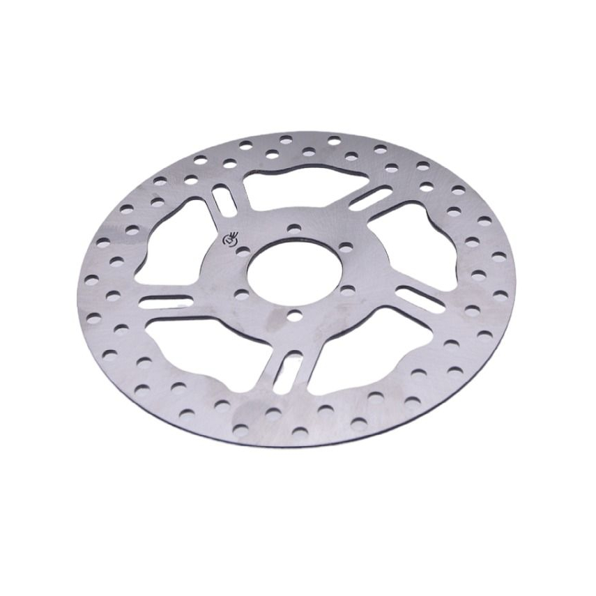 180mm Cycle Disc Brake Rotor SUS410 Stainless Steel 2.3mm Thick 6 Hole - Bicycle Brake Disc With Screws