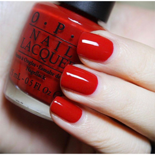 OPI Nail Lacquer, Nln25-Big Apple Red - 0.5 oz bottle