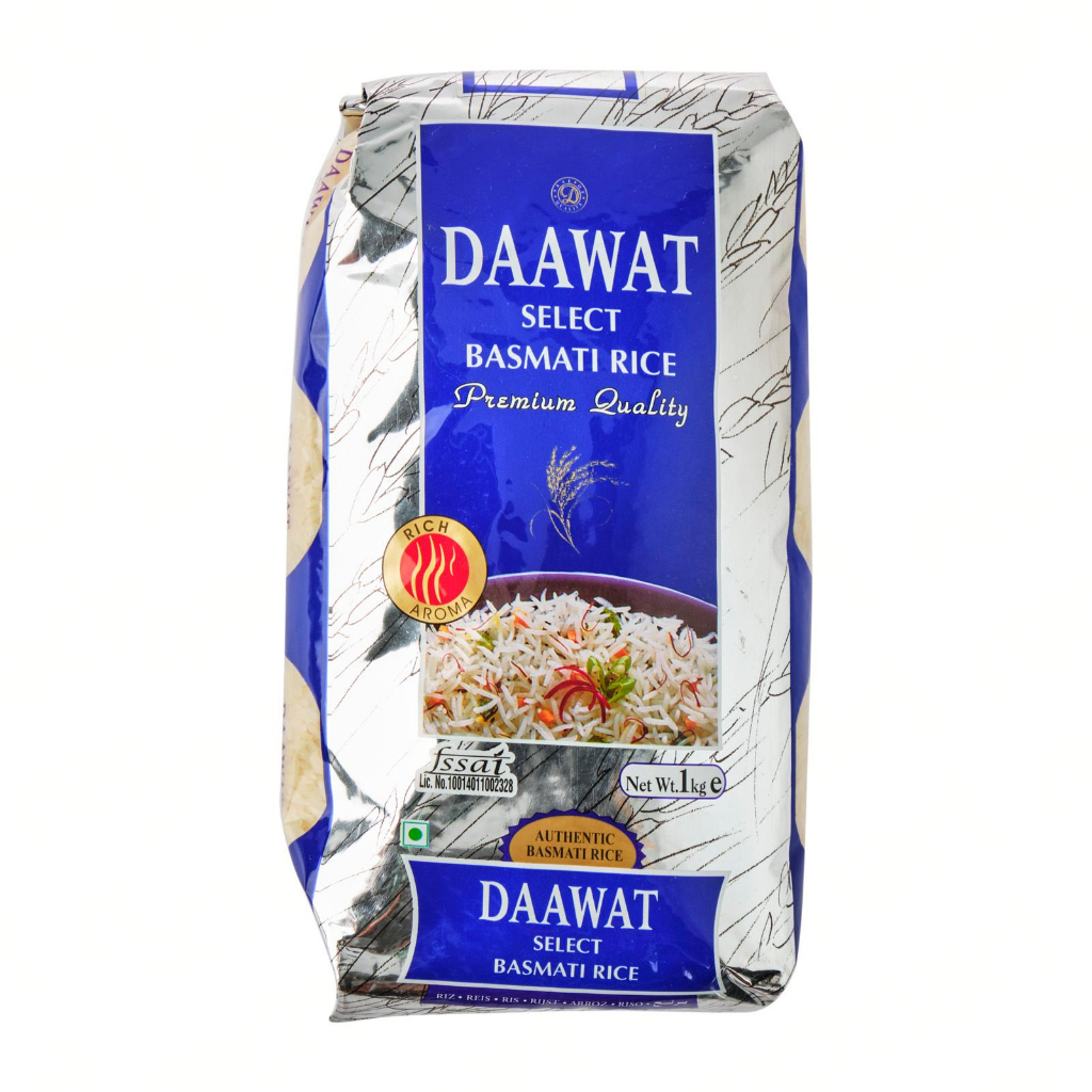 Daawat Basmati Rice By Dashmesh 1Kg/Biryani (Briyani) Basmati Rice