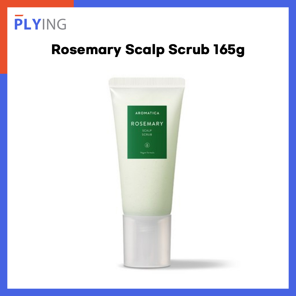 [AROMATICA] Rosemary Scalp Scrub (165g) Hair Scrub Scalp Gentle