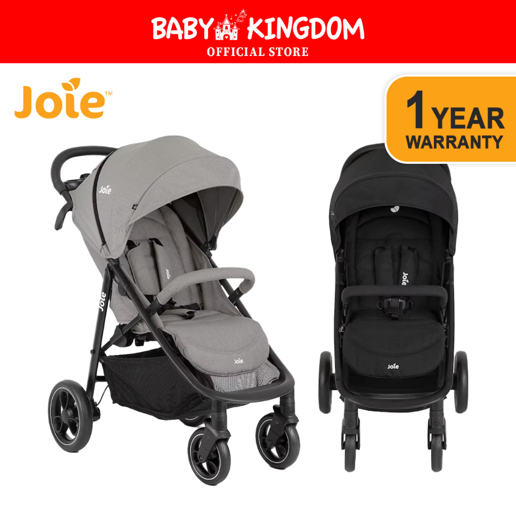 (NEW)Joie Litetrax Stroller + Rain Cover (1Year Warranty) Shopee