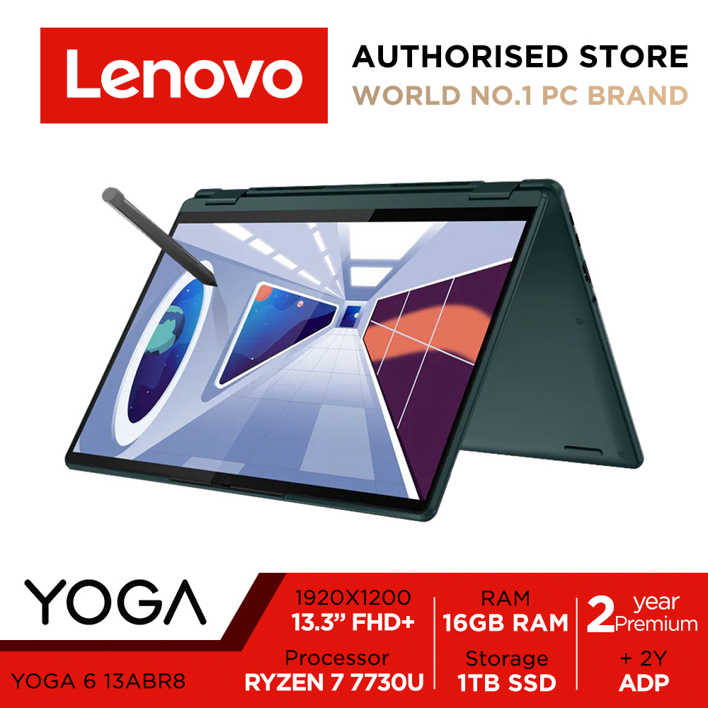Lenovo Yoga 6 13ABR8 83B20037SB 13.3" FHD+ Ryzen 7 7730U 16GB