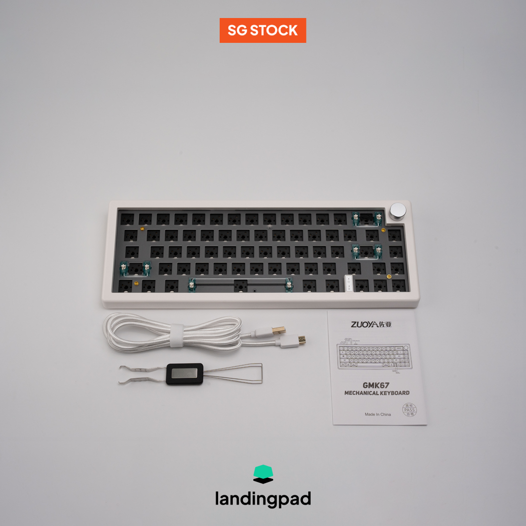 [ SG INSTOCK] GMK67 66 Keys 65 Keyboard with Volume Knob Wireless