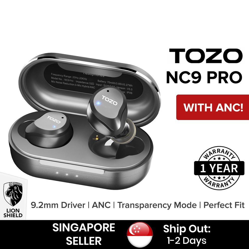 Auricular Tozo Nc9 Active Noise Cancelling Bluetooth 5.3