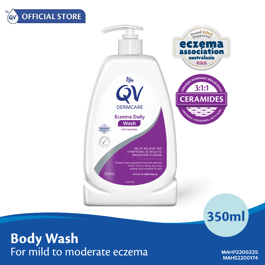 Ego QV Dermcare Eczema Daily Wash 350ML & 1KG Shopee Singapore