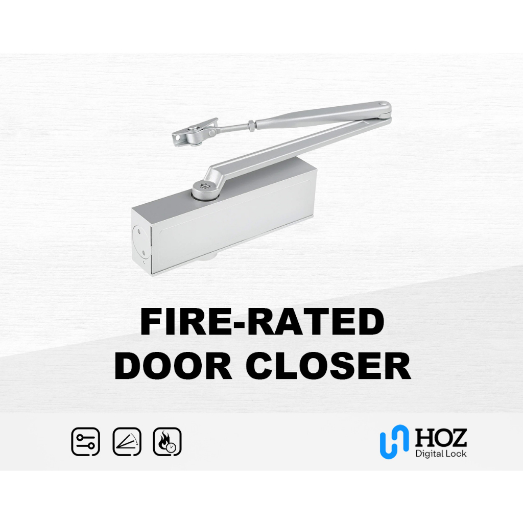 Fire Rated Door Closer Hoz Digital Lock Shopee Singapore
