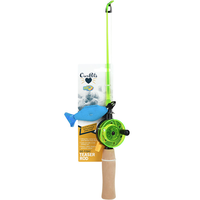 Supercat Go Fish Teaser Rod for Cat -OP100 | Shopee Singapore