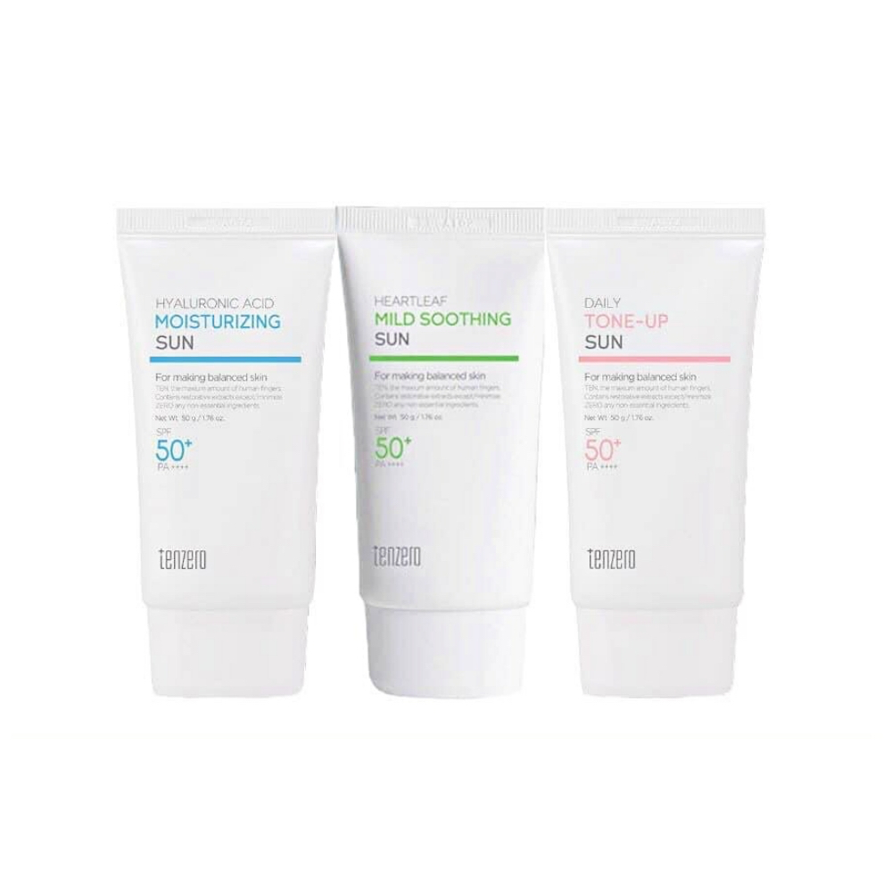 tenzero Soothing / hyaluronic acid moisturizing / tone up sun SPF 50 ...