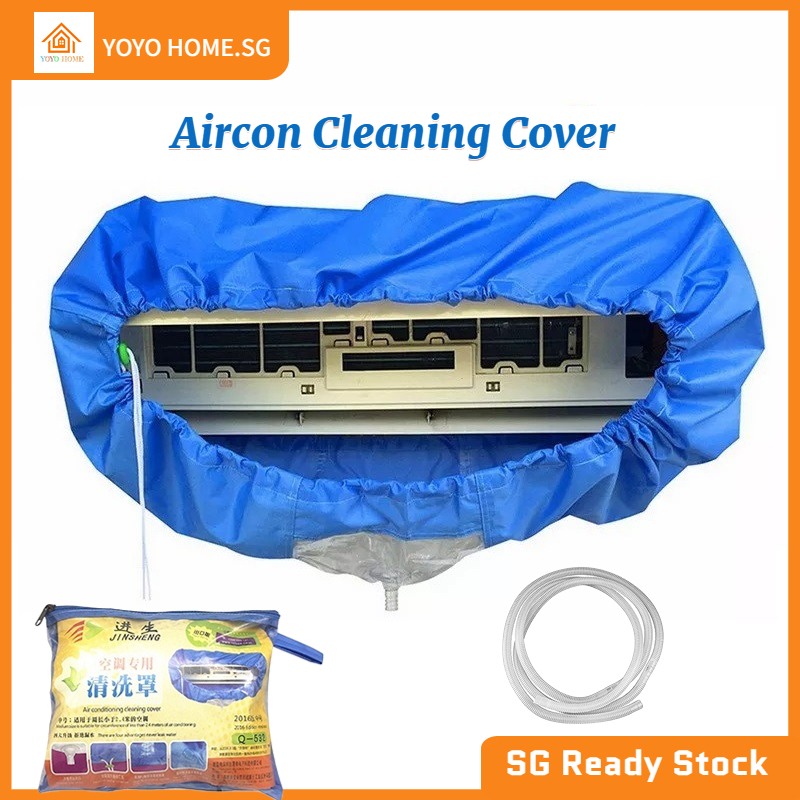 Aircon cleaning cover Air conditioner Clean Dust Washing Cover Air