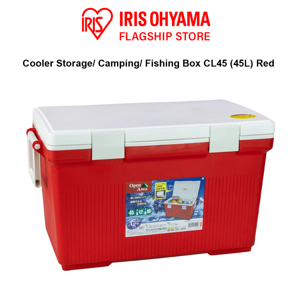 IRIS Ohyama CL45, Portable Cooler Box, Camping Box, Fishing Box