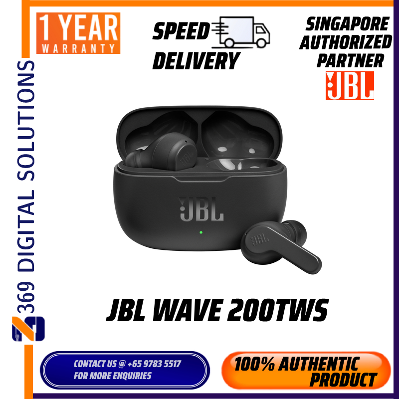 JBL Wave 200TWS True Wireless Earphones(1yr warranty) Shopee Singapore