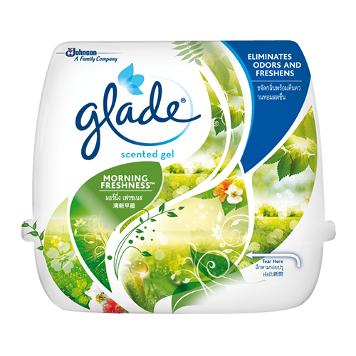 Glade Scented Gel Morning Freshness Air Freshener 180g Shopee Singapore