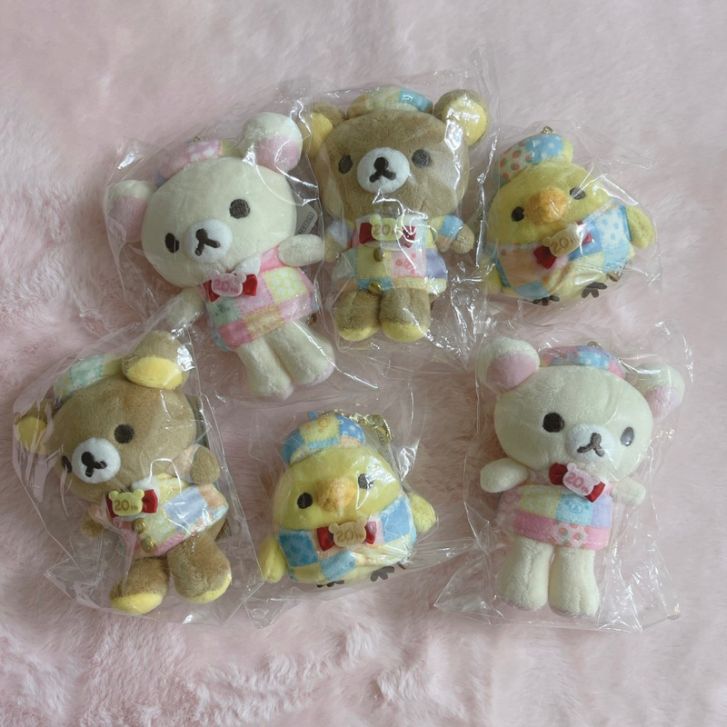 SAN-X LIMITED RILAKKUMA 20TH ANNIVERSARY PLUSH MASCOTS RILAKKUMA ...