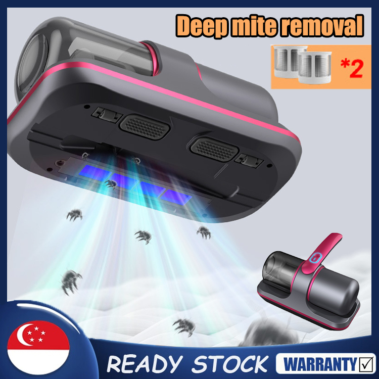 SG [READY STOCK] UV Mite Remover Handheld Mite Vacuum Cleaner Antidust