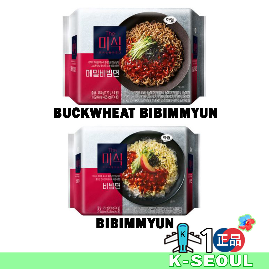 [KFood] THE MISIK Korean Gochujang Bibim Noodle Buckwheat Bibimmyun