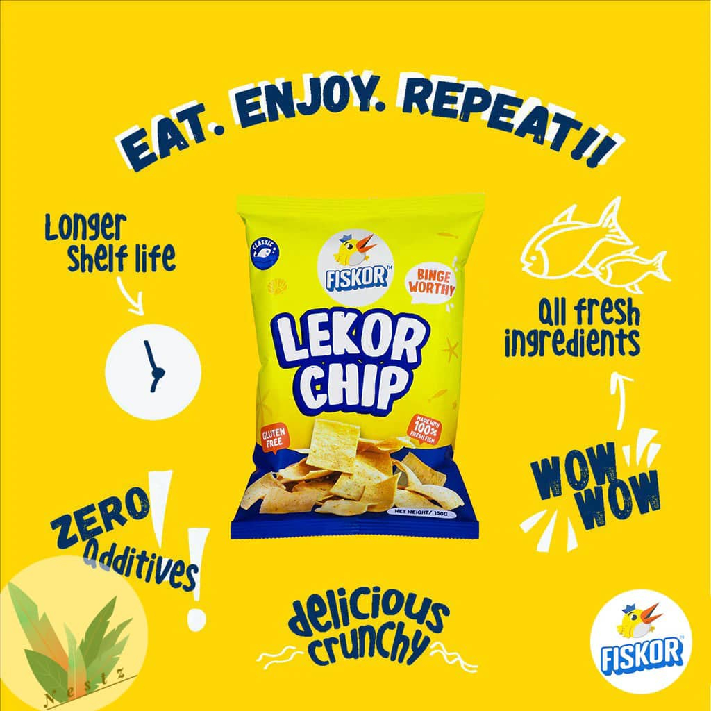 Keropok lekor chips Muslim Friendly ZERO addictive 100g150g Shopee