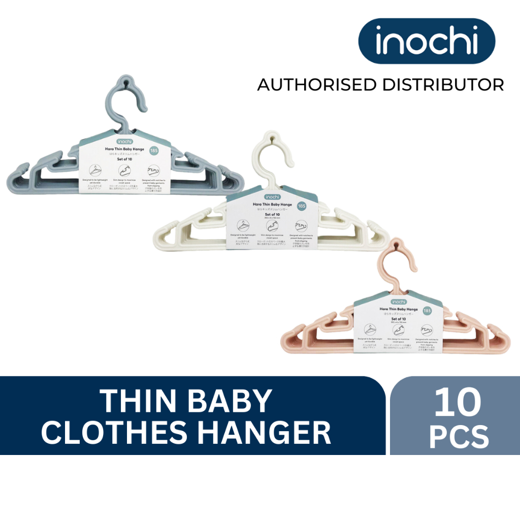 Inochi Hara Thin Baby Hanger / Children Clothes Hanger / Infant and
