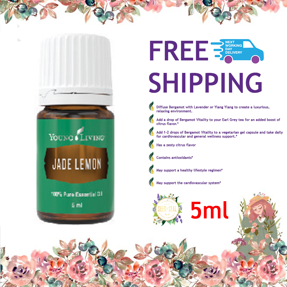 Young Living Jade Lemon Pure Essential Oil Blend 5ml Shopee