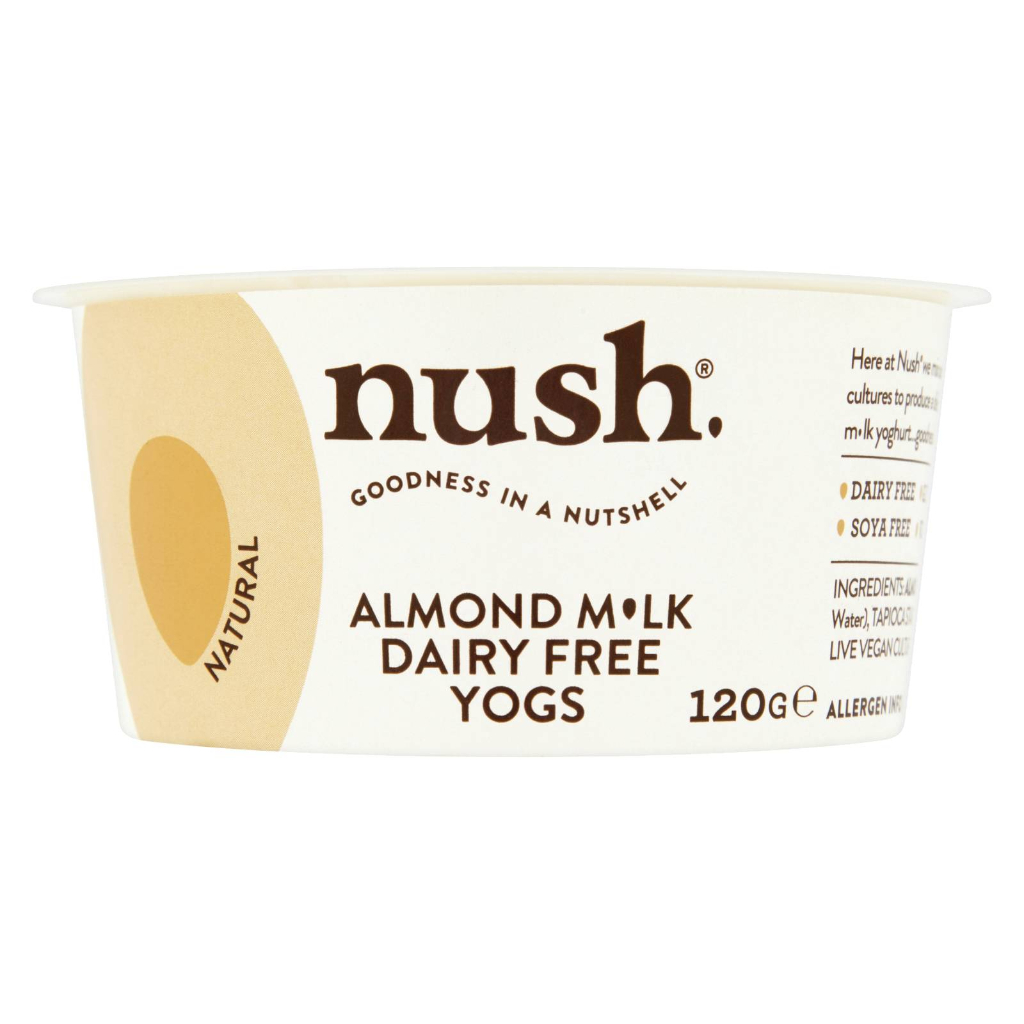 Nush Vegan Natural Almond Dairy Free Yoghurt 120g Shopee Singapore