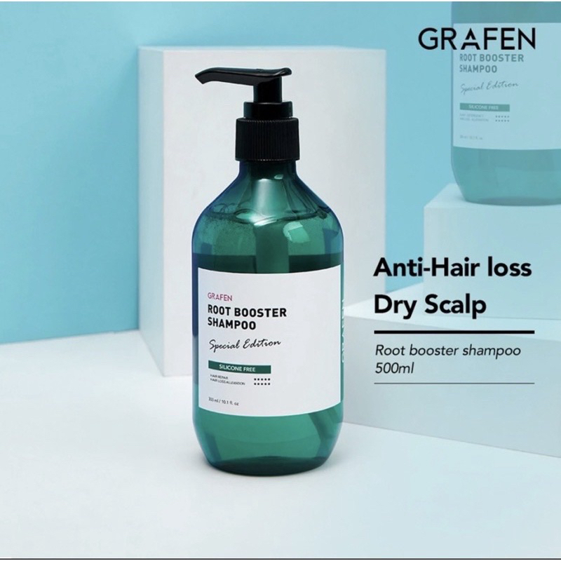 Grafen Root Booster Shampoo 500ml [AntiHair Loss Dry Scalp] Shopee