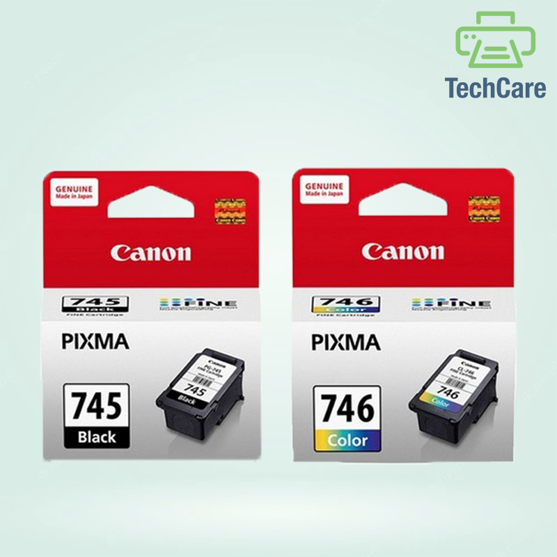 [Original] Canon 745 Black 746 Color Ink Cartridge for IP2870 IP2870S ...