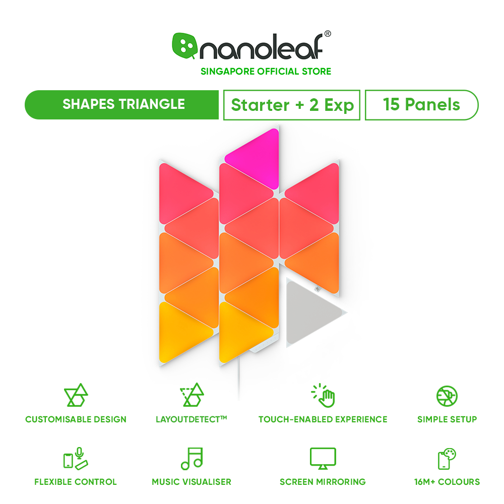 新品】 Nanoleaf Triangles スマーターキット ホワイト