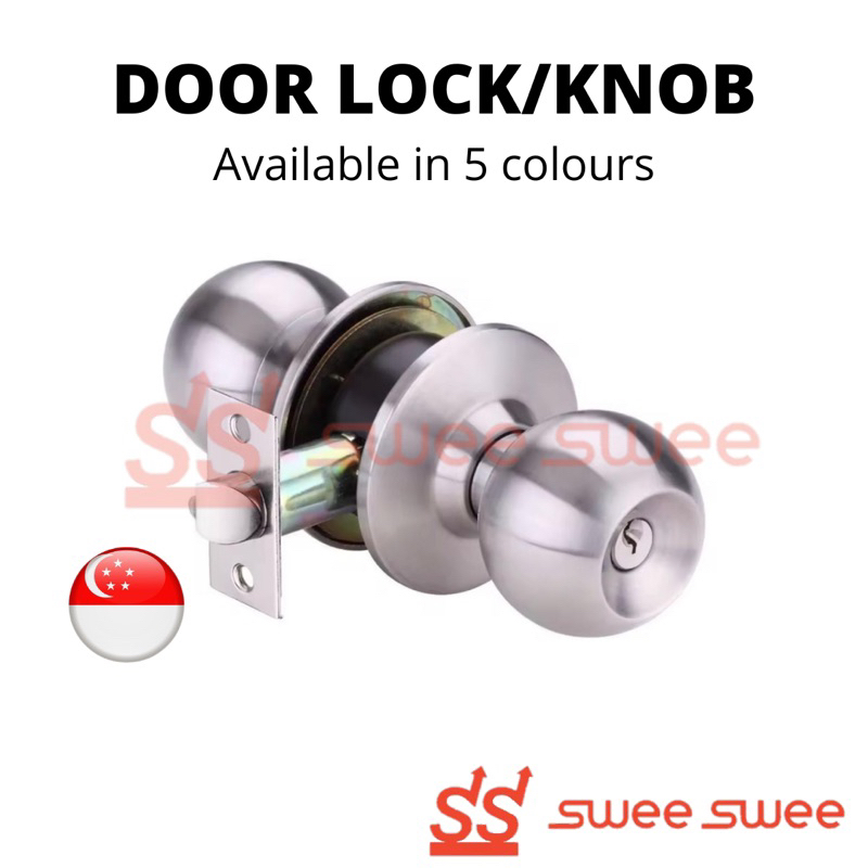 15H🇸🇬 SwiftGuard CHEAPEST & READYSTOCK Stainless Steel Cylindrical Door