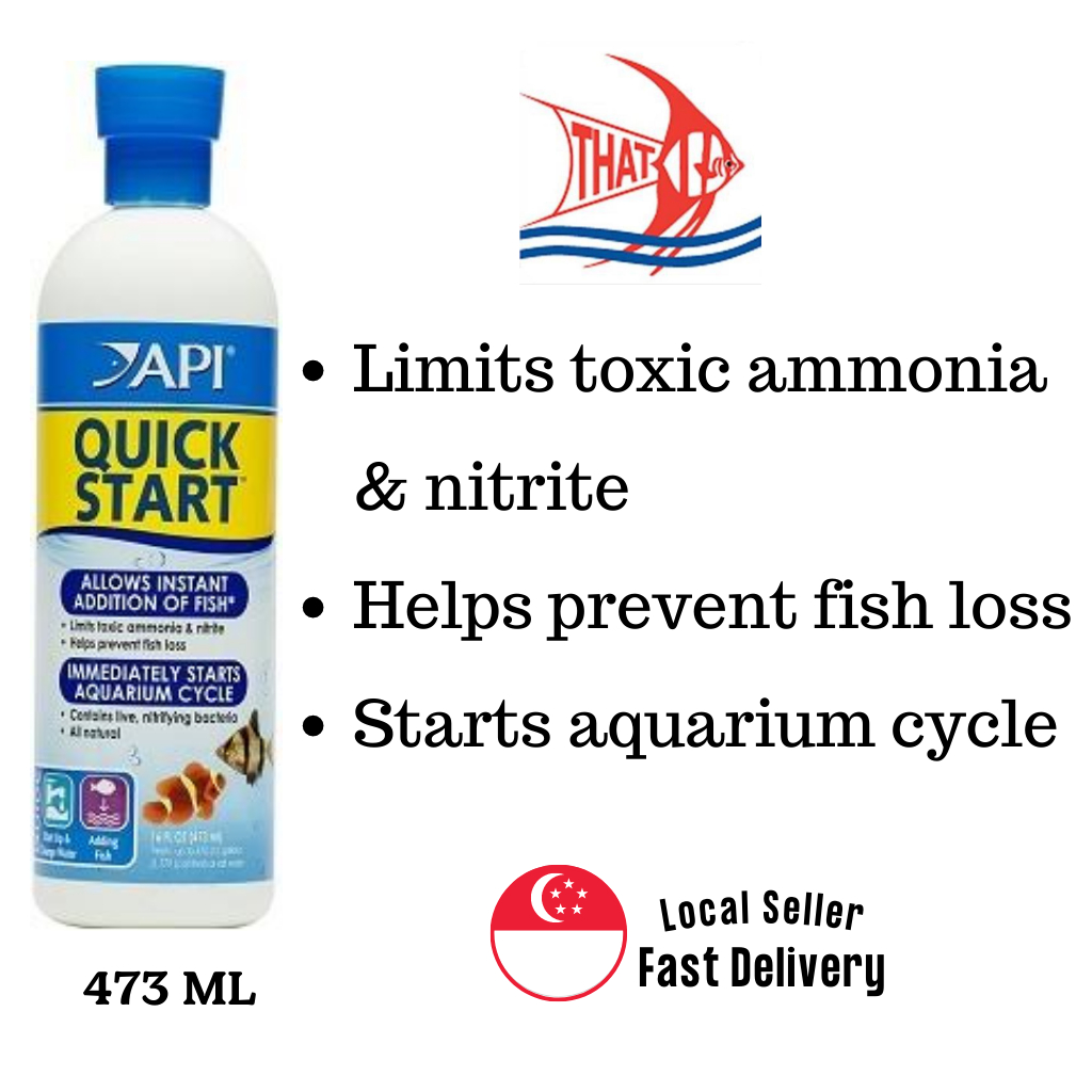 API QUICK START 473ML That Aquarium | Shopee Singapore