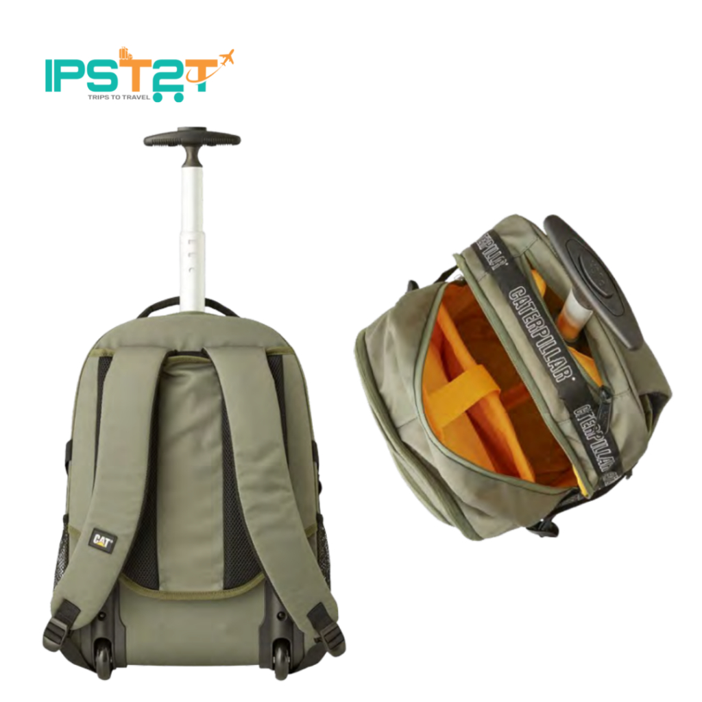 Trips2travel Caterpillar City Adventure Backpack Trolley Black Shopee
