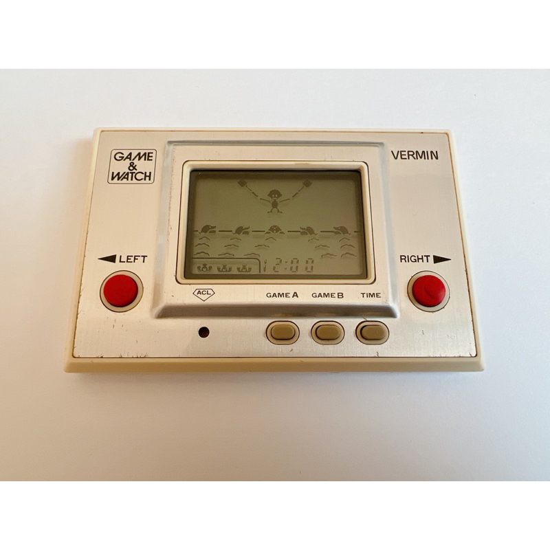 NINTENDO GAME AND & and WATCH Vermin 1980 Direct From Japan Very Rare ...