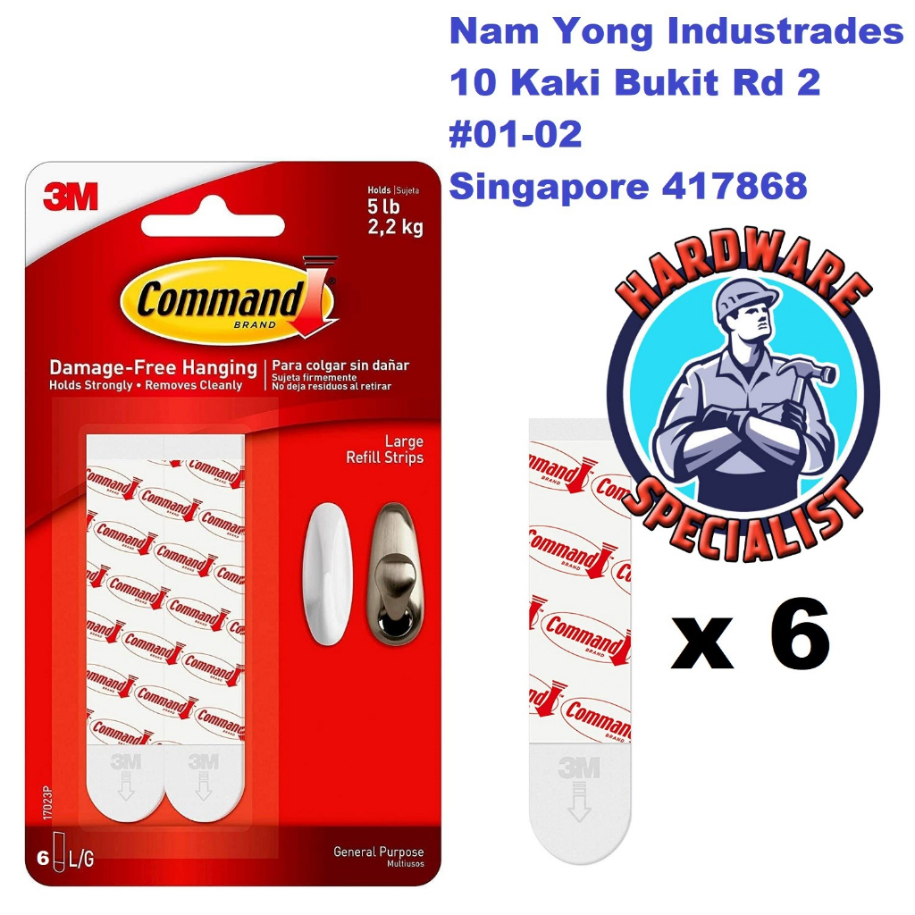 Command™ Large Refill Strips 17023P
